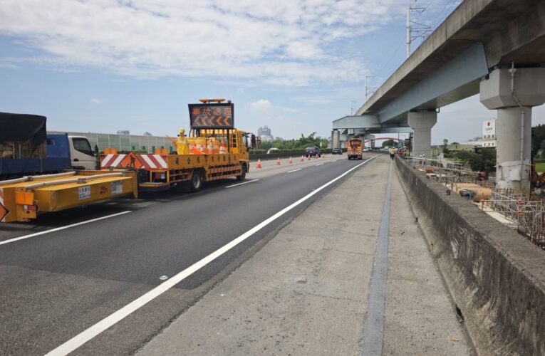 市政路延伸二標管冪施工遭遇地質挑戰　中市府全力應變確保國道行車安全