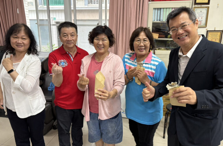 嘉藥USR前進西港 創意胡麻料理×精油香氛護長者健康