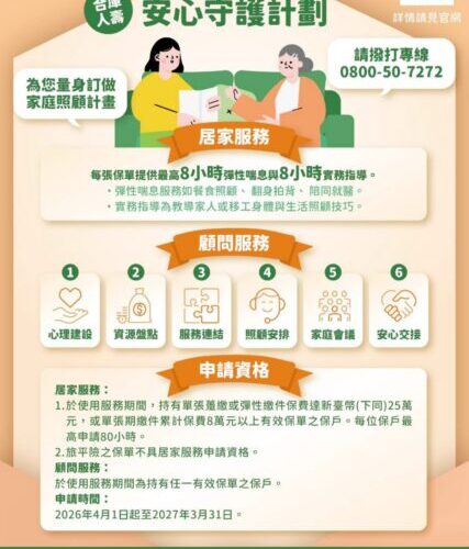 母親節感恩守護　合庫人壽推「合力家在」媽媽篇抽獎活動