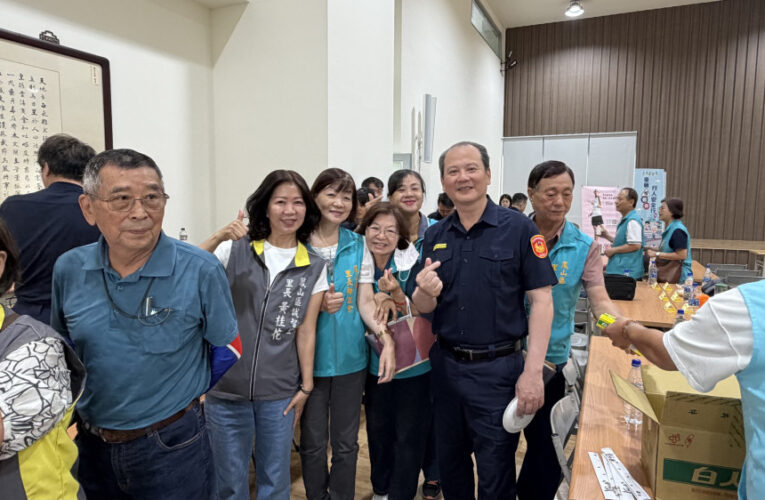 鳳山分局與里長有約 傾聽基層心聲聯手翻轉社區治安