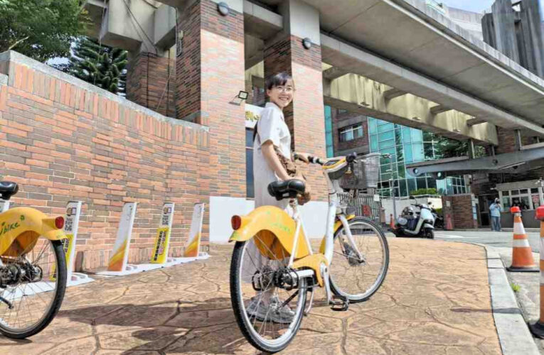 桃園楊梅職訓場通勤新選擇　桃竹苗分署YouBike站啟用洽公參訓更便利