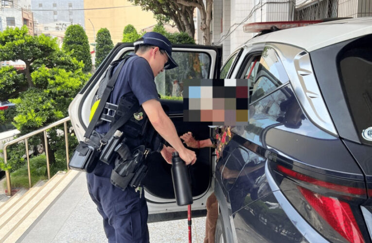 失智老嫗烈日下迷途徘徊　北斗暖警貼心照護助返家團聚