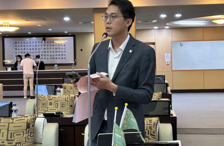 台南市議員李宗霖警示「喪屍煙彈」危機　籲中央強化緝毒預算與邊境管制