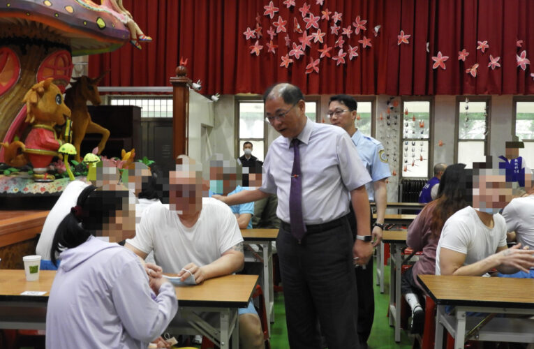 感恩慈母情、佳節表孝心　竹監收容人母親節面對面懇親活動溫馨動人