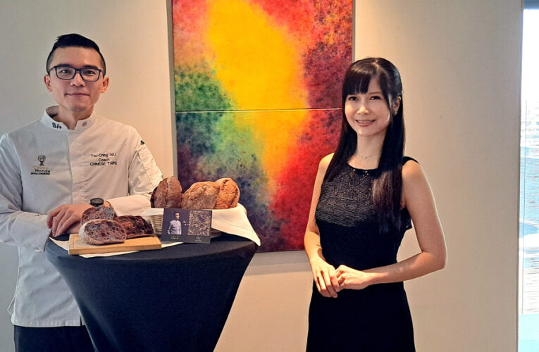 林佩璇創作展晶英登場 武子靖獨家研發麵包力挺愛妻