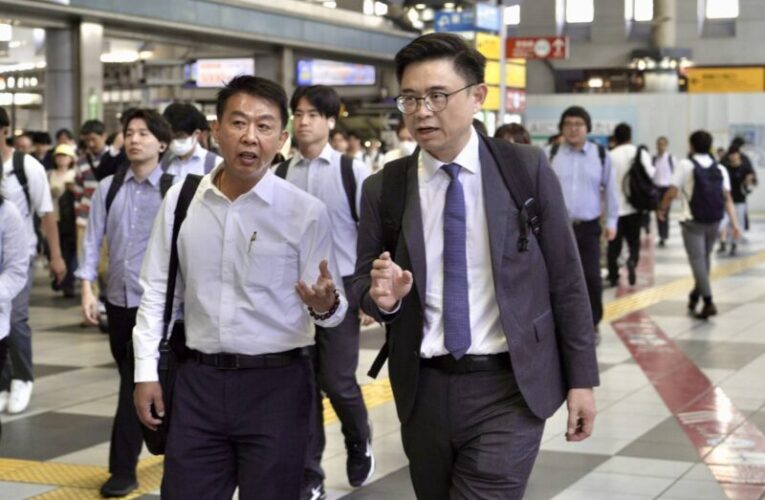 賴瑞隆偕同立委邱志偉、許智傑、郭國文出訪日本　兩天鐵人行程曝光