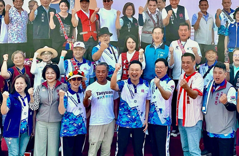 原民運動凝聚文化傳承力量　蘇俊賓勉桃園挑戰全原運六連霸