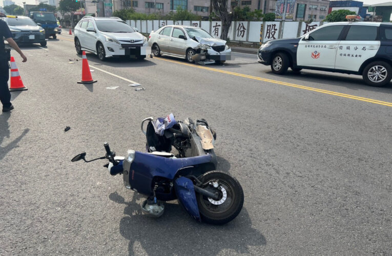 前鎮區路口傳悲劇！轎車碰撞機車釀1死