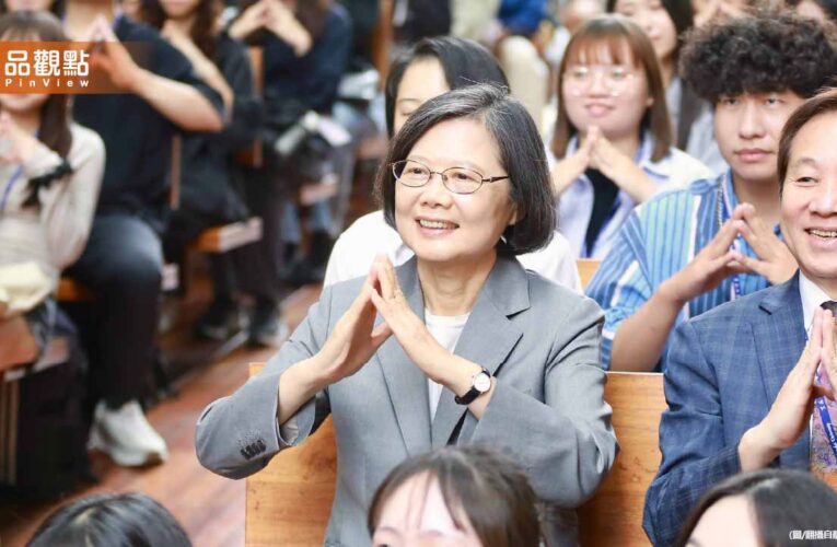 蔡英文PO這是東海大學「易燃物」！網笑翻秒懂
