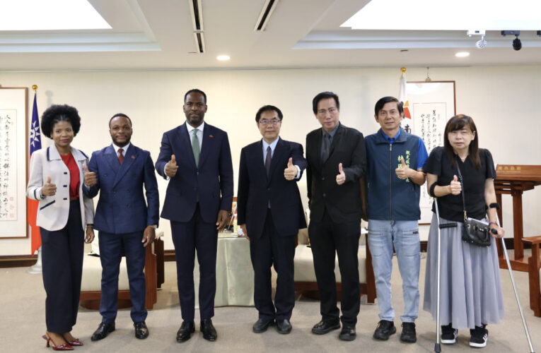 海地駐台大使首度正式拜會黃偉哲　盼深化台南交流合作