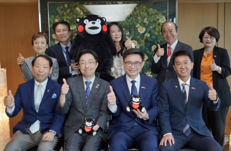 雙雄攜手 台日共榮！賴瑞隆赴熊本拜會知事、參訪半導體大廠　開啟高雄科技國際合作新時代