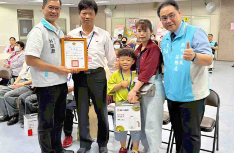 感謝新住民無怨無悔付出！　竹市副市長與新竹榮服處聯手表揚6對幸福家庭