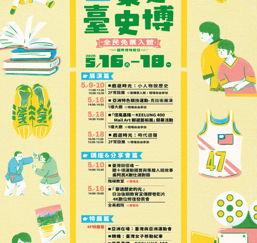 臺史博響應518國際博物館日　連續三天免費入館