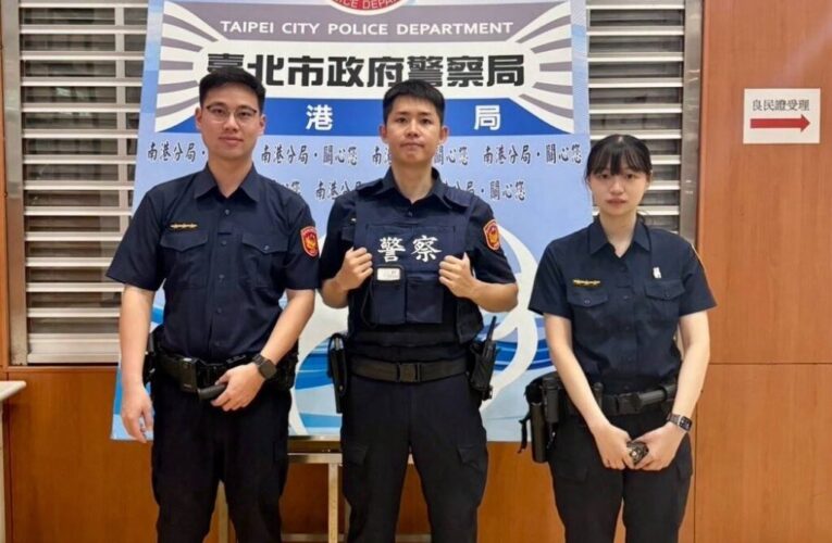 「男子輪椅卡路中」　南港暖警援助平安返家