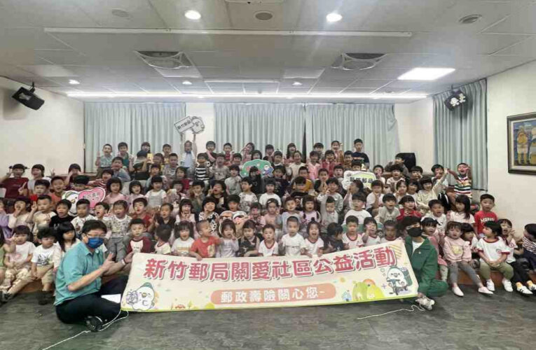 竹郵攜手幼兒園歡慶母親節　萌童手寫明信片傳遞感恩愛意並祝福媽咪