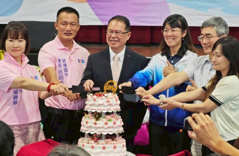 基隆銘傳國中歡慶百年　謝國樑盼續寫教育榮光