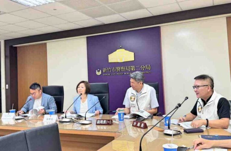 竹檢檢察長視察竹市警二分局選舉查察作為　強化檢警合作機制