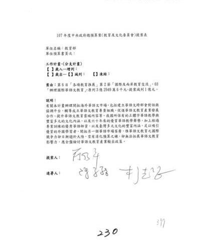 柯志恩提案刪華語文教育預算，高雄捍衛隊痛批：她每一刀，都砍在台灣最痛的地方！