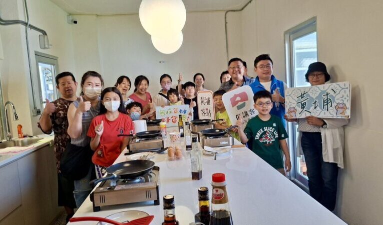 黃埔客站飄麻油香　6歲小廚師煎蛋炒飯萌翻全場