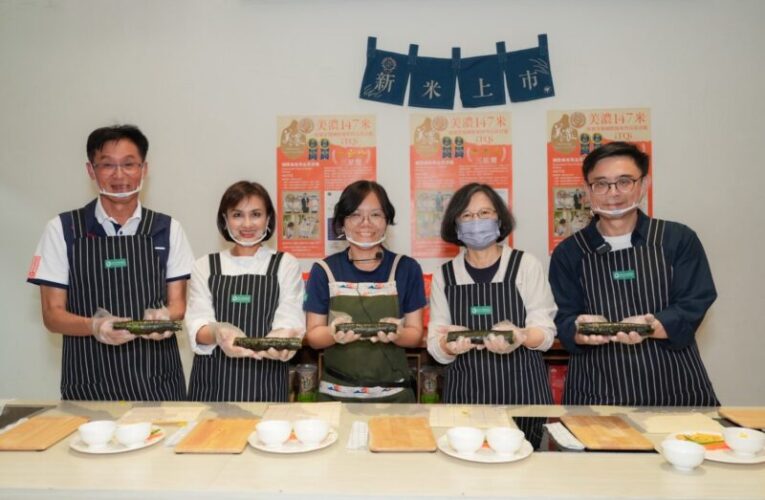 賴瑞隆、邱議瑩邀請小英再訪高雄　帶路體驗美濃食農、品山茶