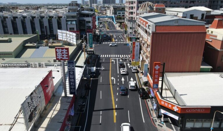 迎接運河百年龍舟賽  安平區華平路優化路平並增設三處左轉專用道
