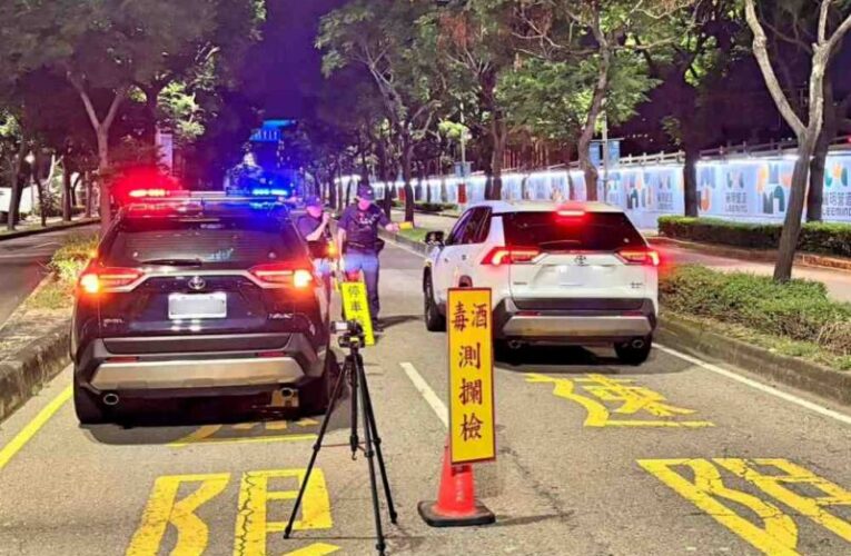 全力守護市民安全　竹市警察局連續三日擴大取締毒酒駕與威力掃蕩