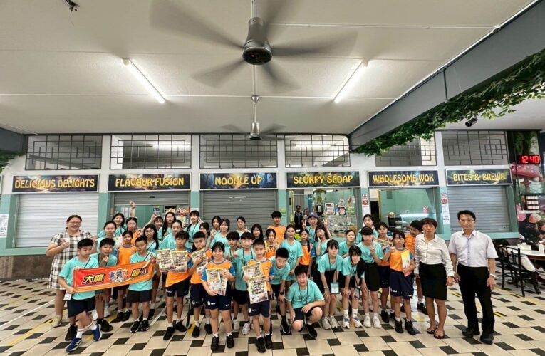 北市大龍國小走讀獅城　體驗南洋風情　以佾舞展現臺灣文化軟實力