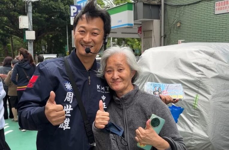 「初選第二天催票衝刺」周世雄深耕萬華中正　主打在地服務拚出線