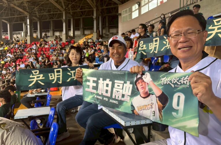 職棒國手李文傳力挺張啓楷　盼延續黃敏惠優質執政打造嘉義「棒球新搖籃」
