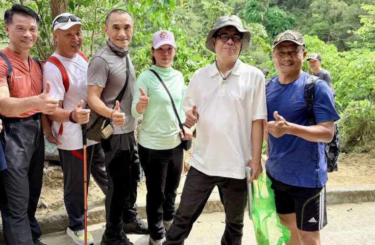 陳其邁號召全民淨山　觀音山推動綠色永續新生活