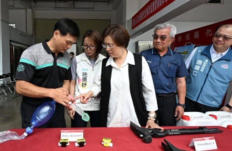 彰化縣東熒社會福利促進會捐贈救災救護器材