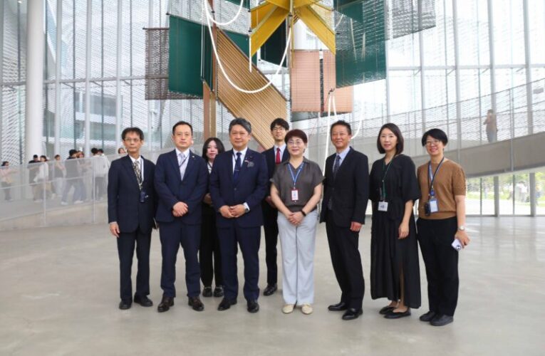 日本金澤市長率團參訪臺中綠美圖 開啟臺日館際合作新契機