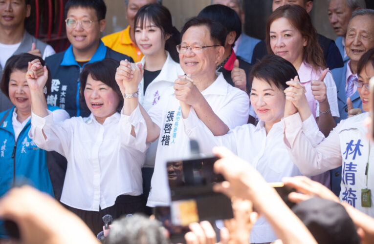 選戰加溫！盧秀燕南下嘉義助陣張啓楷　拋提高生育獎勵金、「幼兒生日禮金」政見