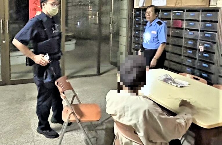 失智翁深夜迷途　興安警紙筆溝通溫暖助返家