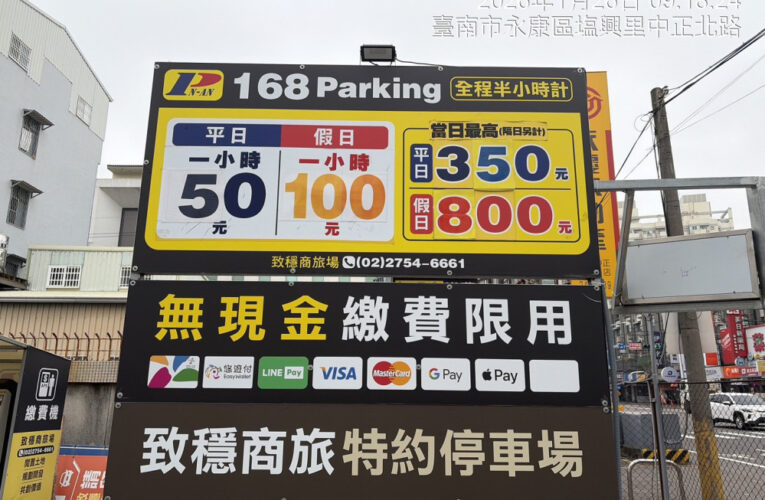 端節來臺南觀光景點！注意高費率民營停車場收費