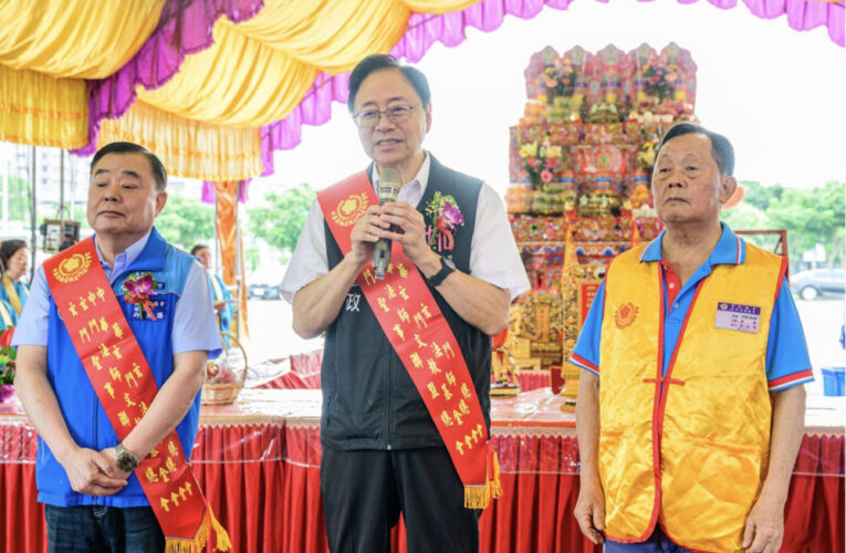 中華玄門總會為桃園祈福 張善政祈願桃園平安順遂