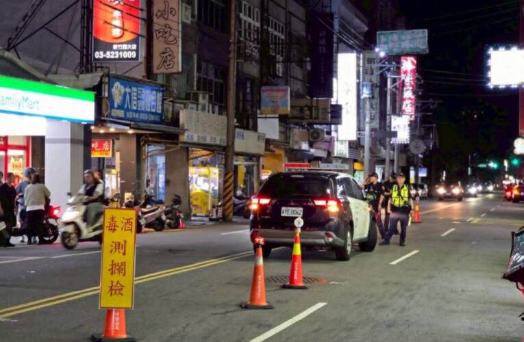 保一警力支援，守護竹市交通安全!　竹市警擴大取締全力查緝毒駕惡行！