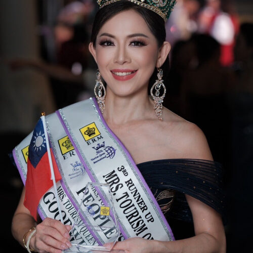 蝴蝶蘭國服展現台灣魅力 侯翠玲榮獲世界季軍與最佳人氣獎