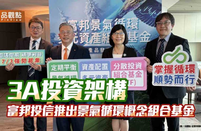 跟著景氣循環走！富邦投信多元資產組合基金來囉　股債、比特幣ETF靈活配置