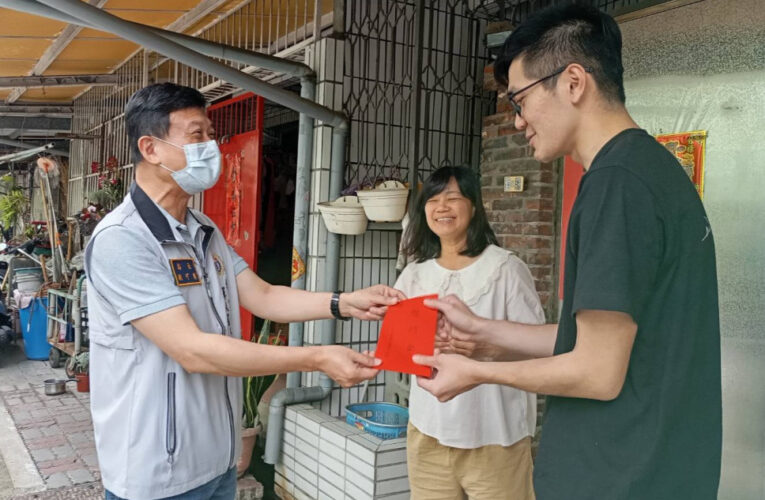 南市軍人站慰問因病住院士兵