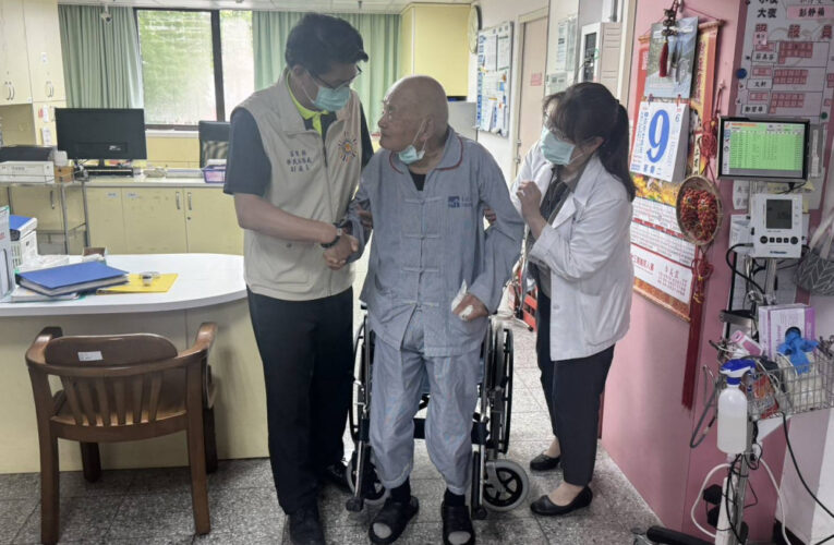 苗栗榮服處端節前榮總關懷住院榮民