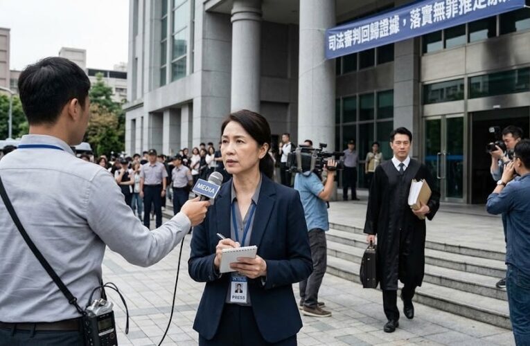 王薀案一審判決後 法律專家籲回歸證據審判  偵審期報載與卷證落差 輿論先行傷害司法公正值得省思