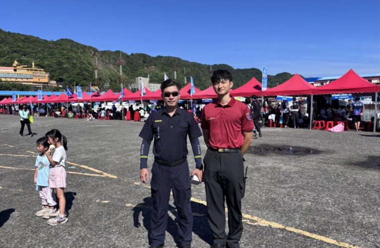 「龍舟競渡熱鬧登場」警消同步宣導防詐與防火安全