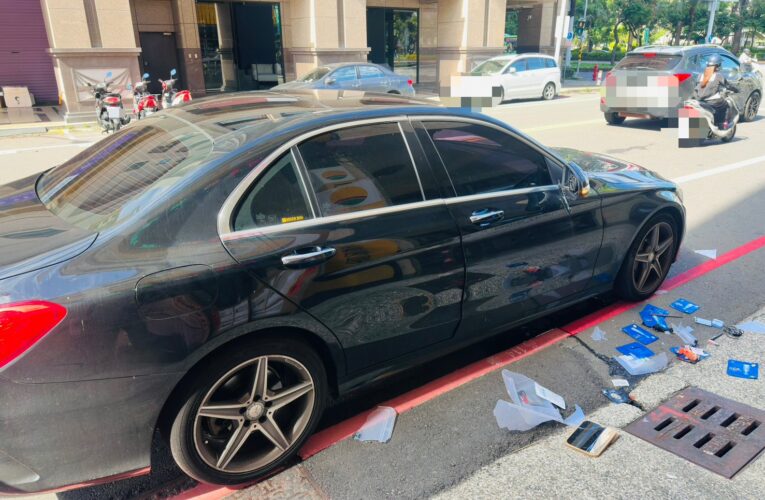 行車糾紛暴怒砸車！前鎮警強勢逮捕「無照男」送辦