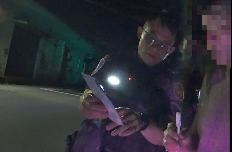 高雄「保大警」雷厲掃毒！毒駕男手臂現針孔崩潰交出5包安非他命