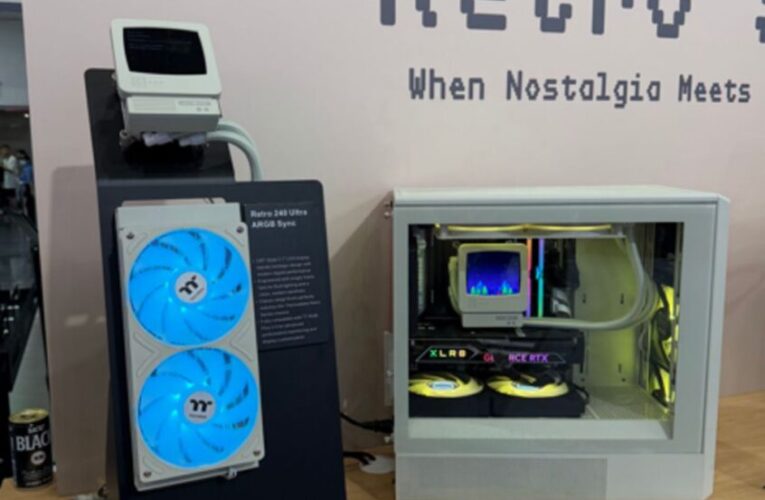 復古美學結合現代散熱科技　曜越 Retro Ultra ARGB 系列亮相 COMPUTEX