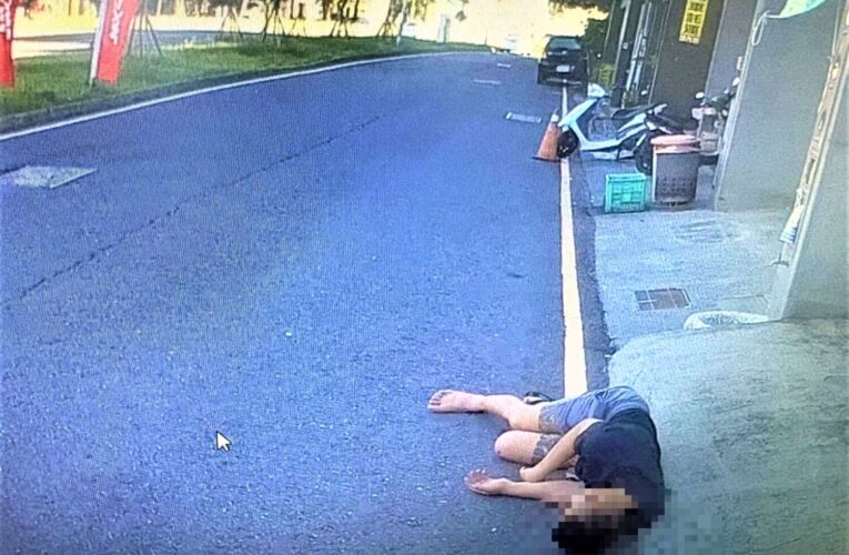 酒醉昏睡慢車道　北興警及時救援免男子遭輾