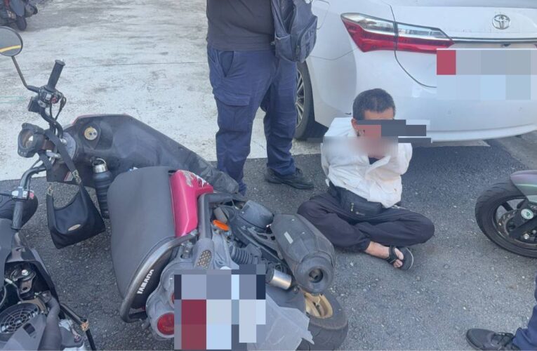 竊車男狂逃跨區拒捕！新興警1小時神速破案　勇警掛彩仍成功逮人