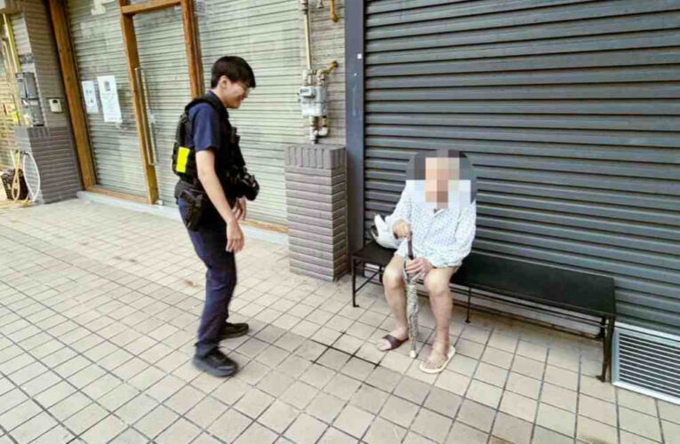 警校生實習首戰展現警察養成教育　參與關東橋警協尋失智老翁暖助平安返家