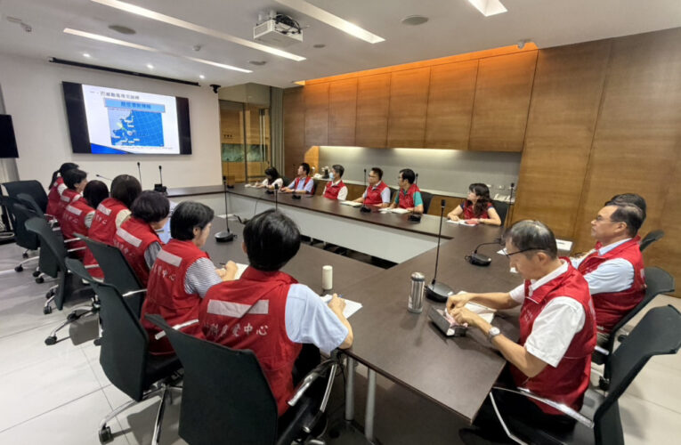 氣象預報巴威颱風來襲　竹科管理局成立應變中心全面啟動防颱整備
